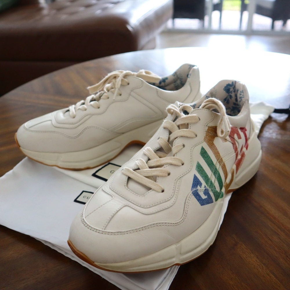 AUTHENTIC Gucci | Women's Rhyton Glitter Sneaker